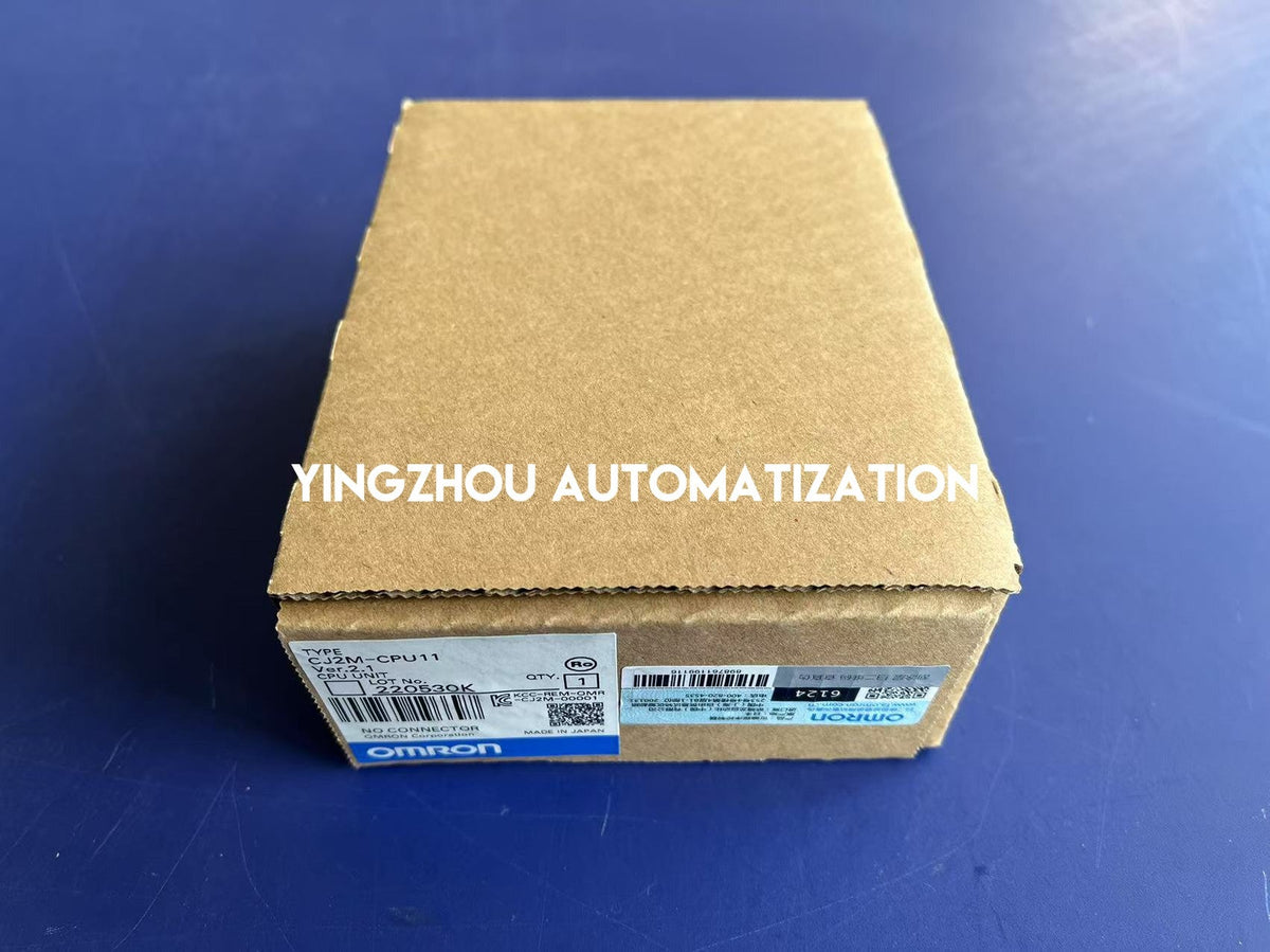 Omron CJ2M-CPU11 Sysmac PLC CPU Unit | 5K Steps, 160 I/O Points, Built-in USB Port-vezhoo