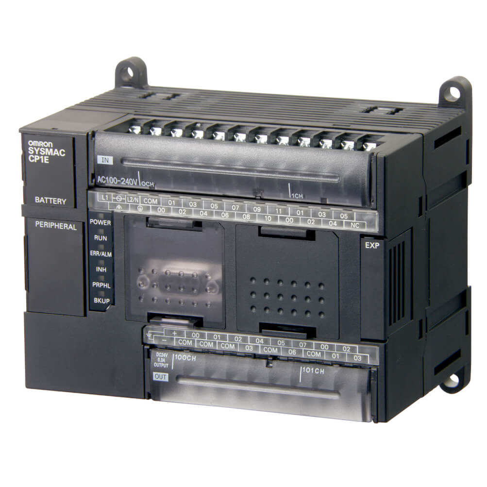 Omron CP1E-N30DR-D Application PLC | 30 I/O, 24V DC Power, Relay Output, Built-in RS-232C-vezhoo