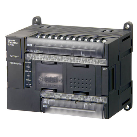 Omron CP1E-N30DR-D Application PLC | 30 I/O, 24V DC Power, Relay Output, Built-in RS-232C-vezhoo