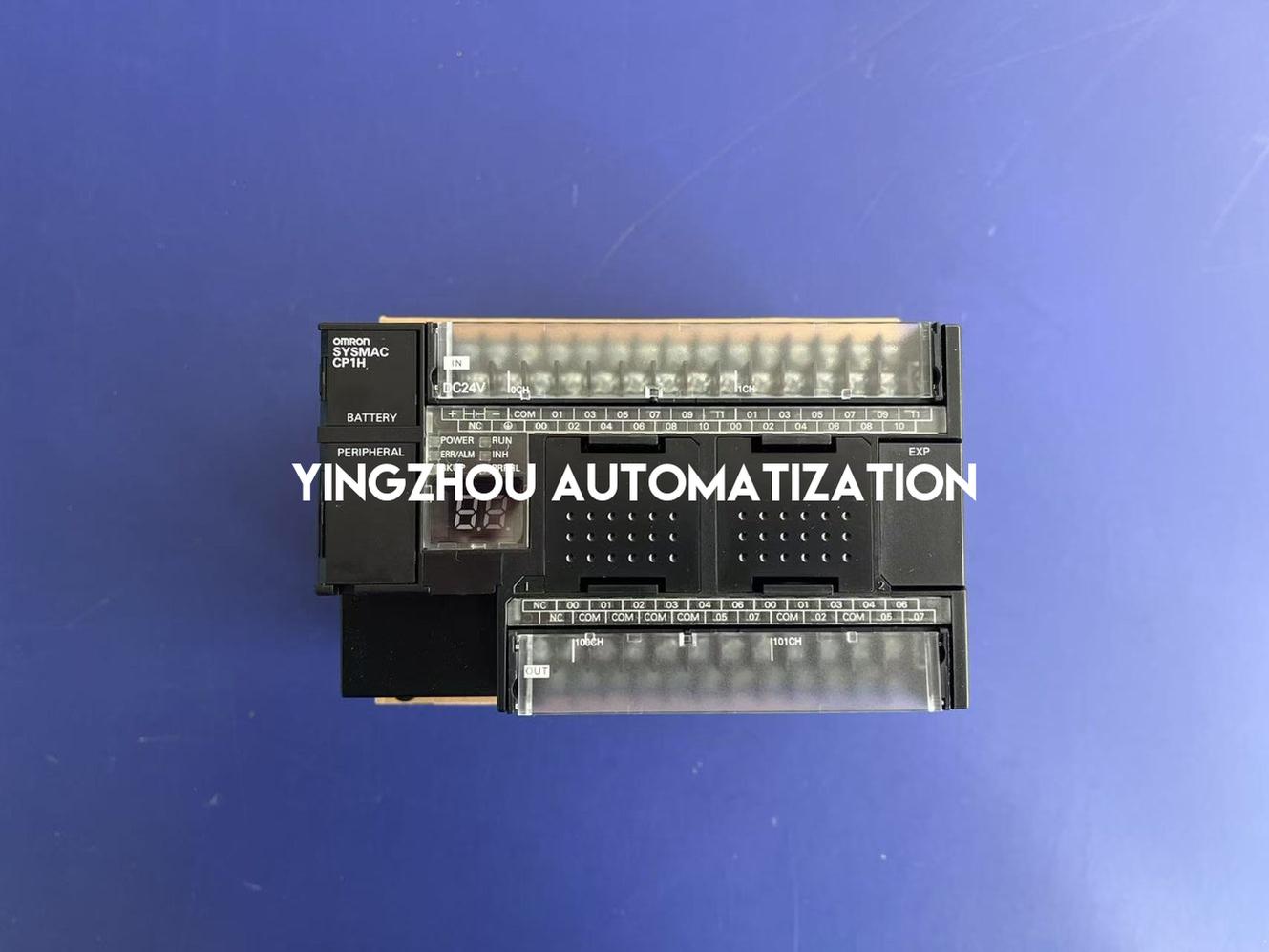Omron CP1H-X40DT-D Sysmac PLC | 40 I/O, 24V DC, Transistor Output (Sinking), High-Speed Positioning-vezhoo