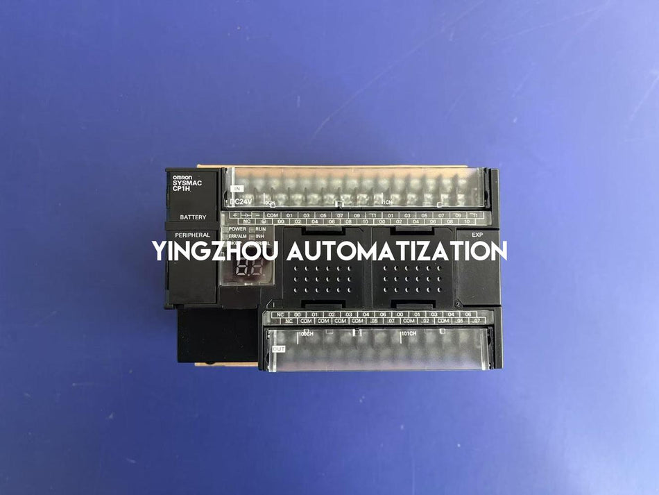 Omron CP1H-X40DT-D Sysmac PLC | 40 I/O, 24V DC, Transistor Output (Sinking), High-Speed Positioning-vezhoo