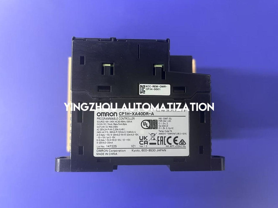 Omron CP1H-XA40DR-A Sysmac PLC | 40 I/O, 100-240V AC, Built-in Analog I/O, Relay Output-vezhoo