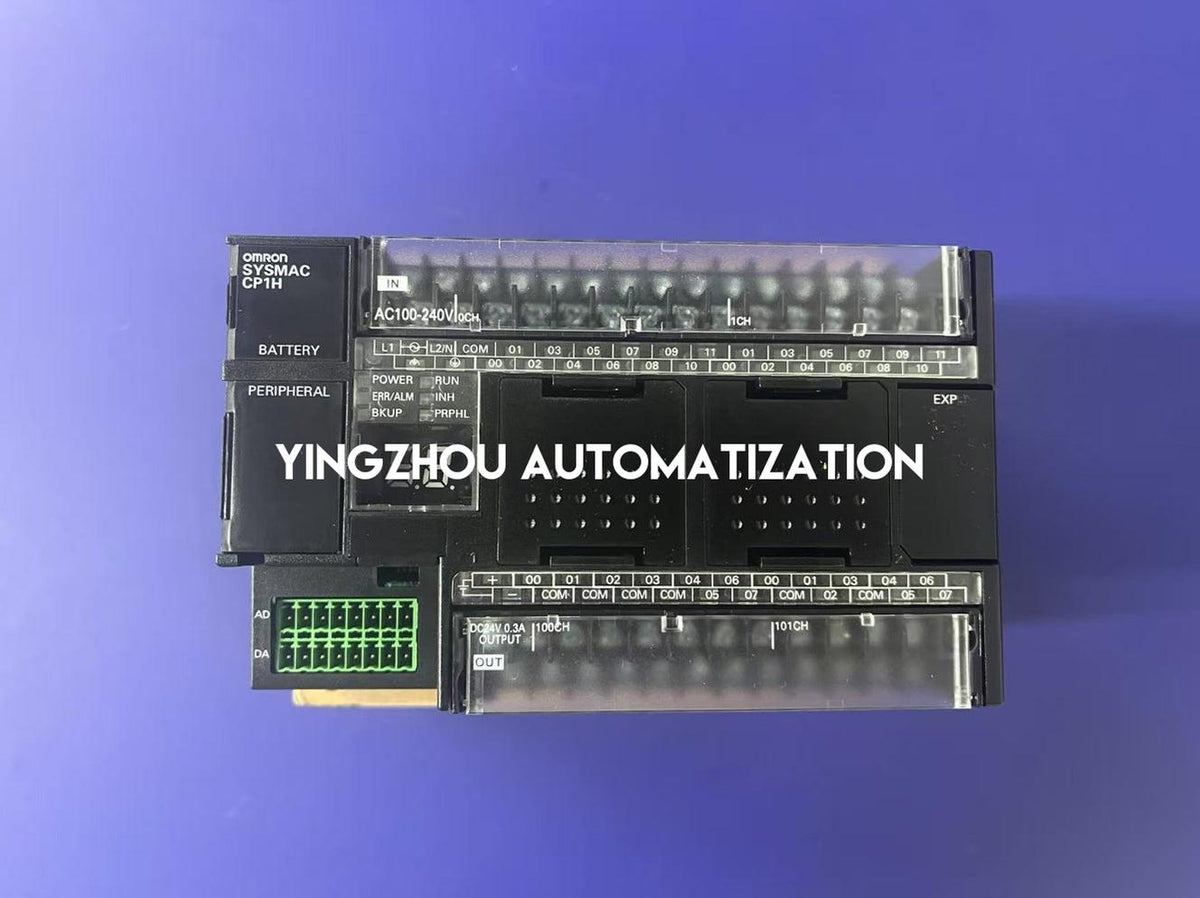 Omron CP1H-XA40DR-A Sysmac PLC | 40 I/O, 100-240V AC, Built-in Analog I/O, Relay Output-vezhoo