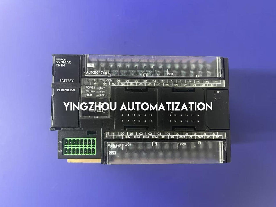 Omron CP1H-XA40DR-A Sysmac PLC | 40 I/O, 100-240V AC, Built-in Analog I/O, Relay Output-vezhoo