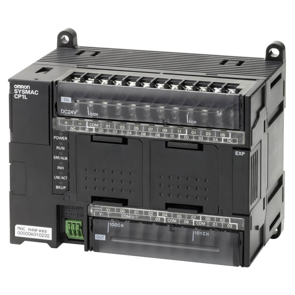 Omron CP1L-EM30DR-D Sysmac PLC | Built-in Ethernet, 30 I/O Points, 24V DC Power, Relay Output-vezhoo