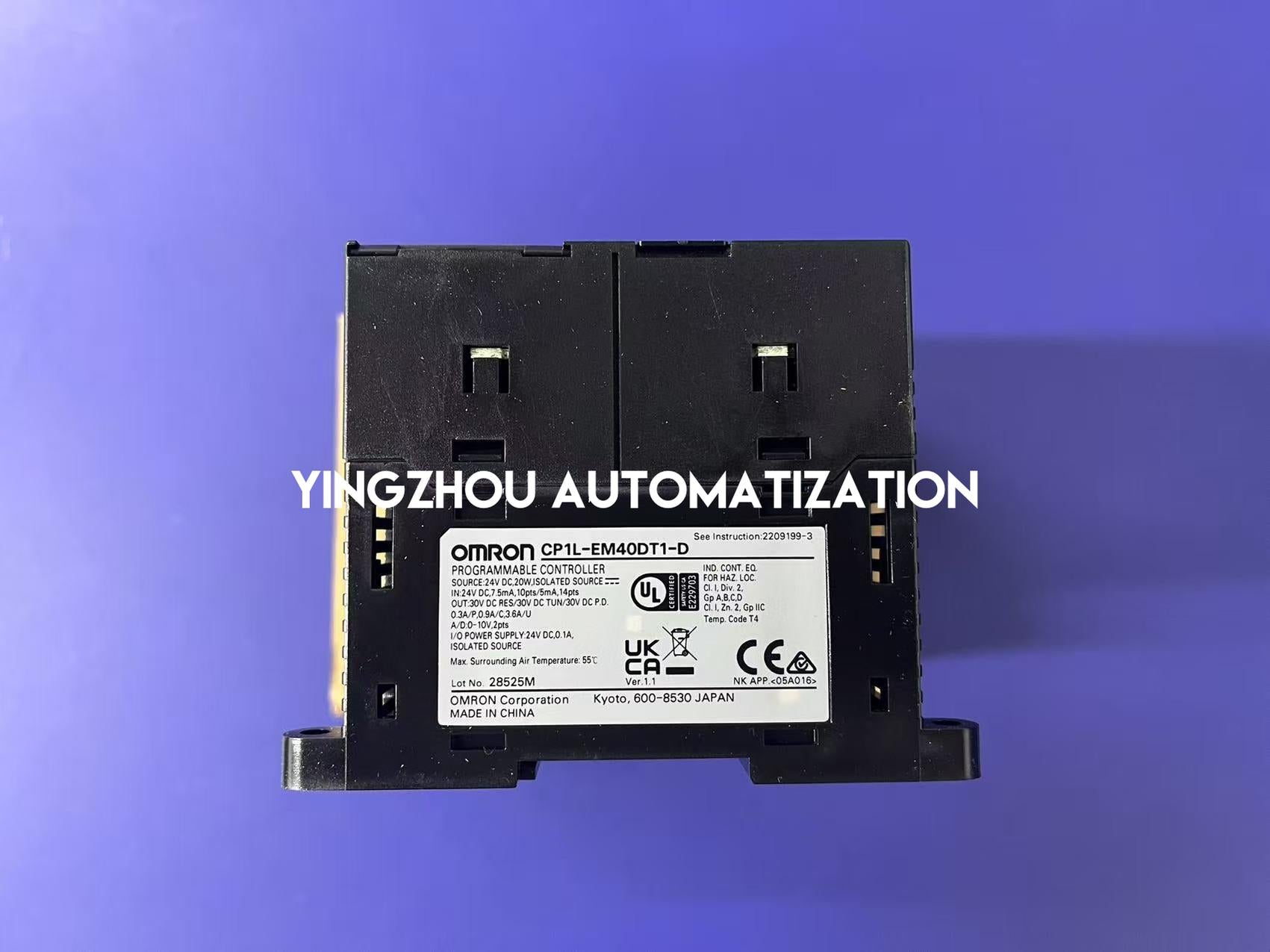Omron CP1L-EM40DT1-D Sysmac PLC | 40 I/O Points, 24V DC, Built-in Ethernet, PNP Transistor-vezhoo