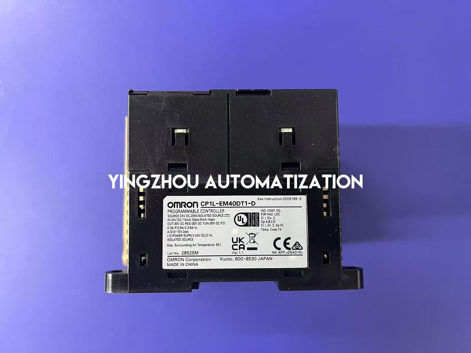 Omron CP1L-EM40DT1-D Sysmac PLC | 40 I/O Points, 24V DC, Built-in Ethernet, PNP Transistor-vezhoo