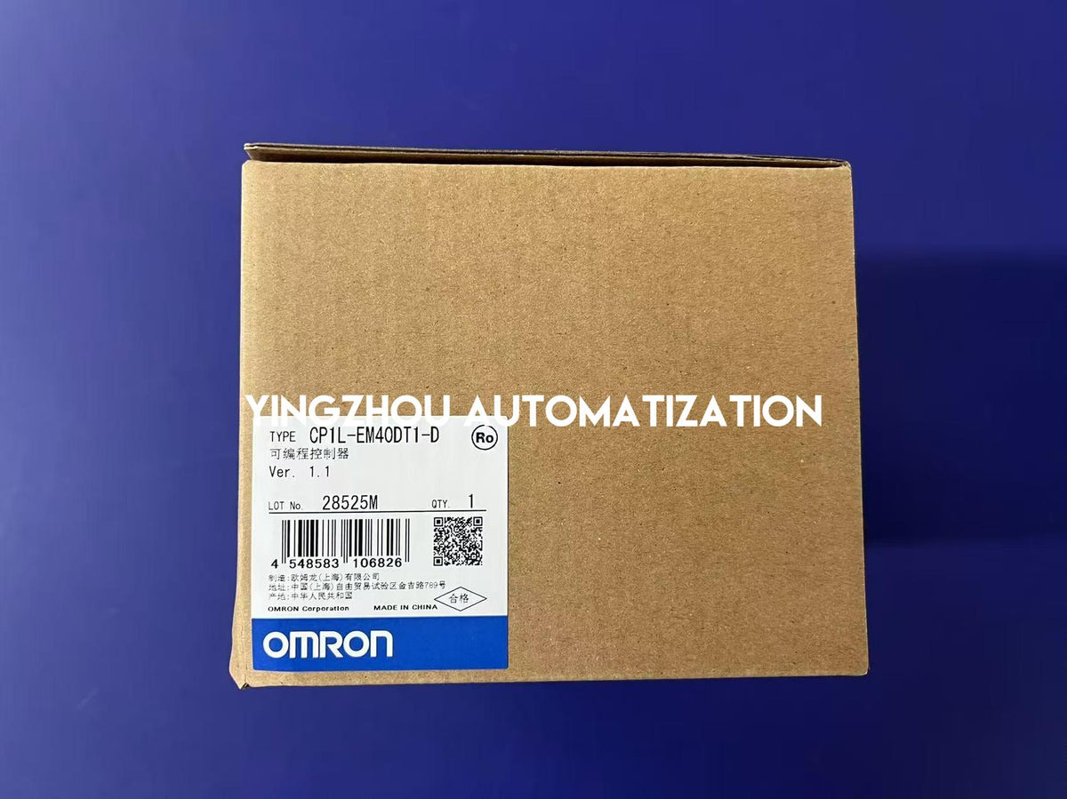 Omron CP1L-EM40DT1-D Sysmac PLC | 40 I/O Points, 24V DC, Built-in Ethernet, PNP Transistor-vezhoo