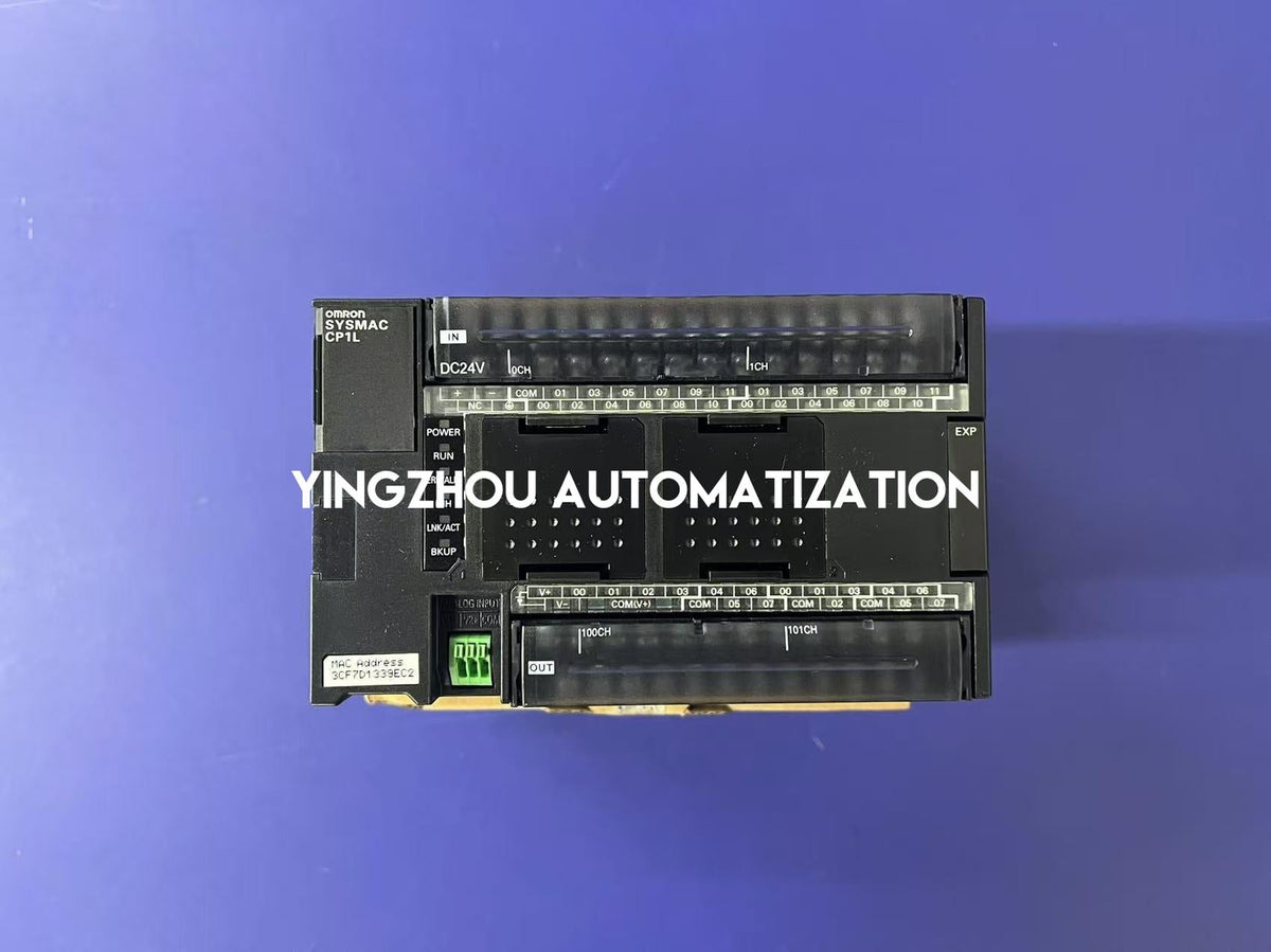 Omron CP1L-EM40DT1-D Sysmac PLC | 40 I/O Points, 24V DC, Built-in Ethernet, PNP Transistor-vezhoo