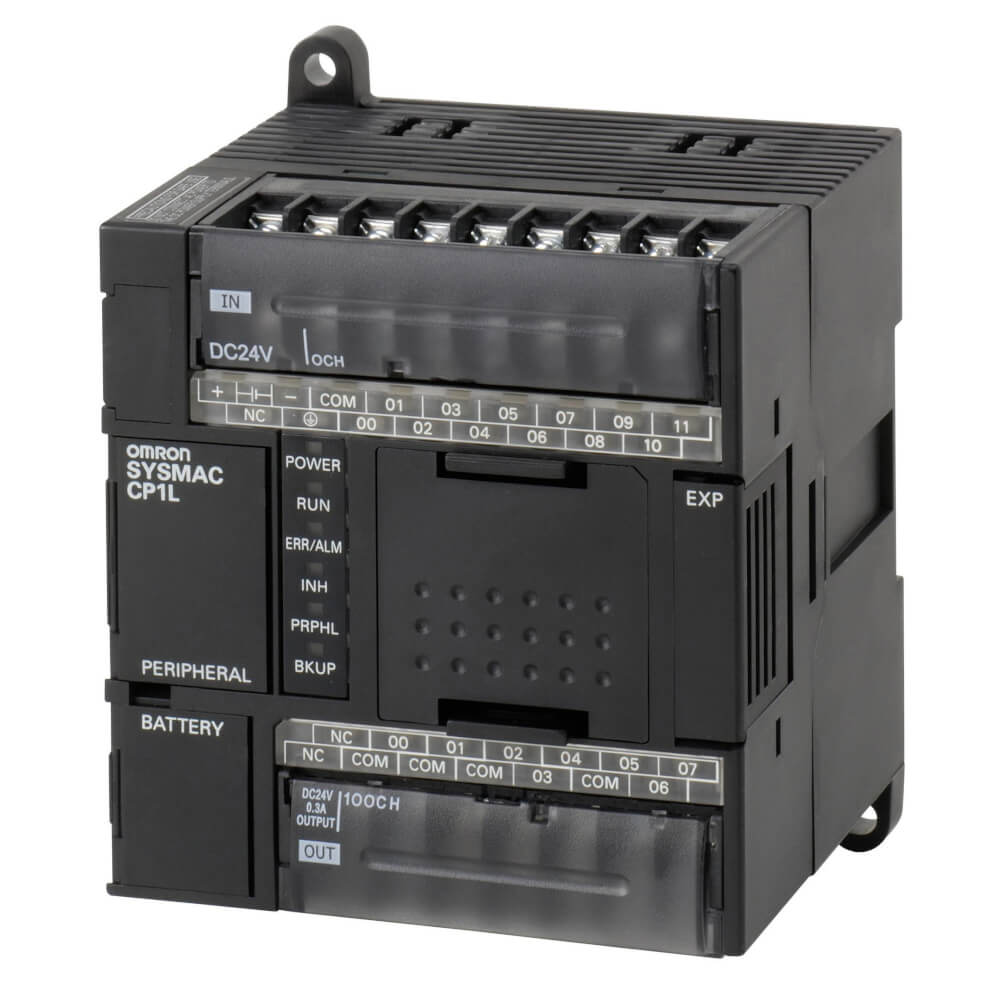 Omron CP1L-L14DR-D Sysmac PLC | 14 I/O, 24V DC Power, Relay Output, Ultra-Compact L-Type-vezhoo