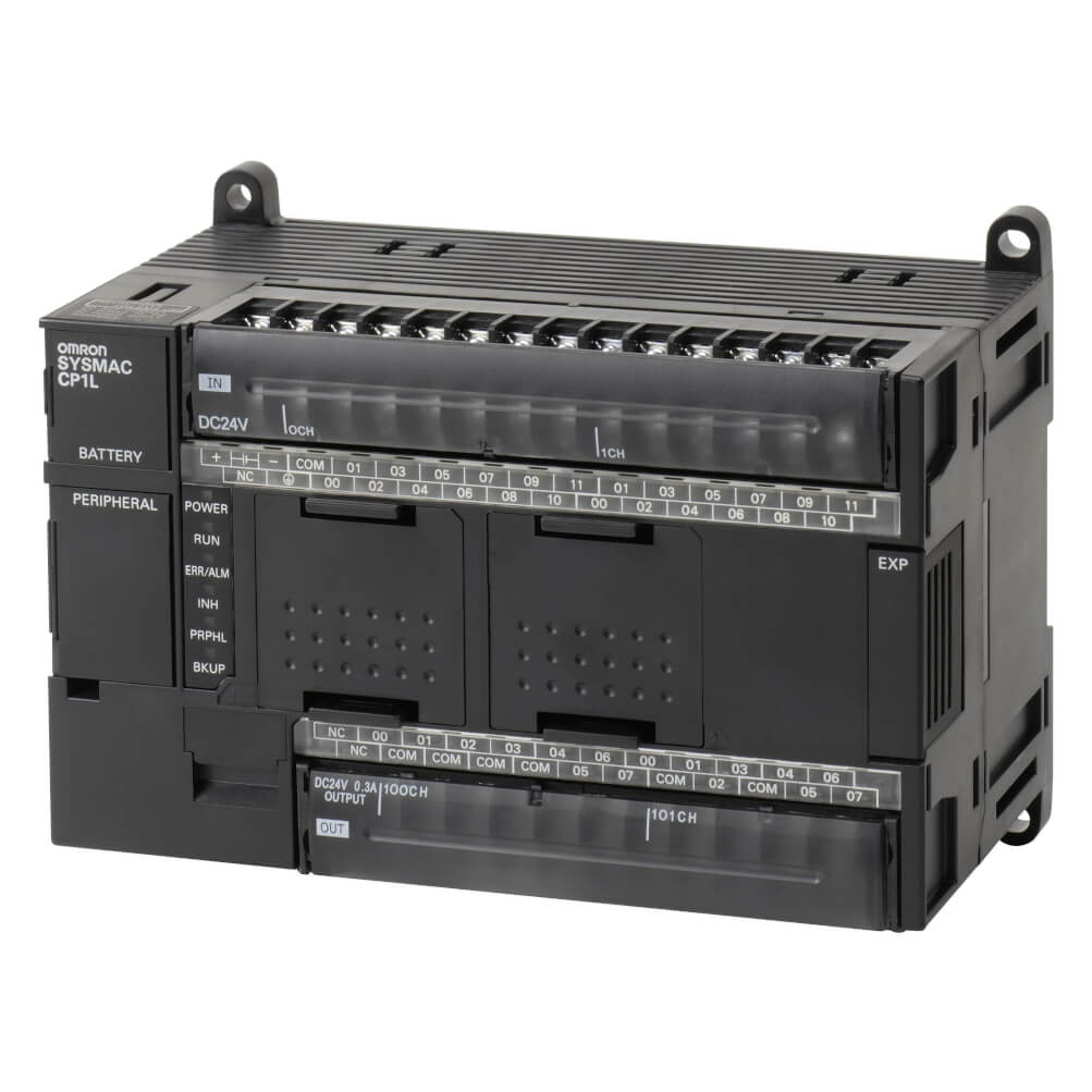 Omron CP1L-M40DR-A Sysmac PLC | 40 I/O, 100-240V AC Power, Relay Output, Built-in USB-vezhoo