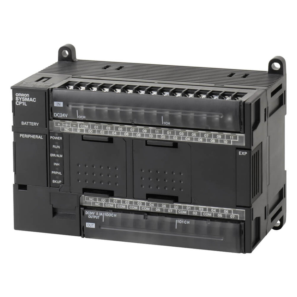 Omron CP1L-M40DR-A Sysmac PLC | 40 I/O, 100-240V AC Power, Relay Output, Built-in USB-vezhoo