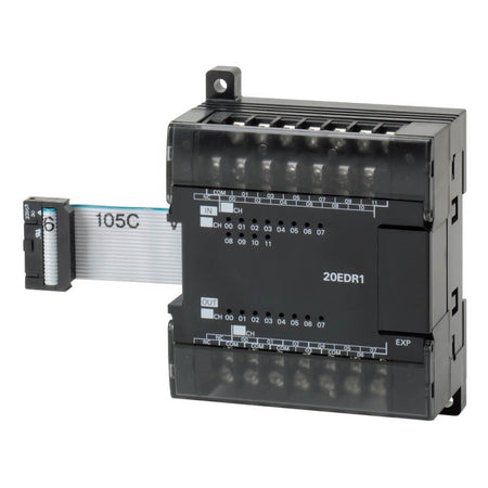 Omron CP1W-20EDR1 Expansion I/O Unit | 20 Points (12 DI/8 DO), Relay Output, for CP1H/CP1L/CP1E-vezhoo