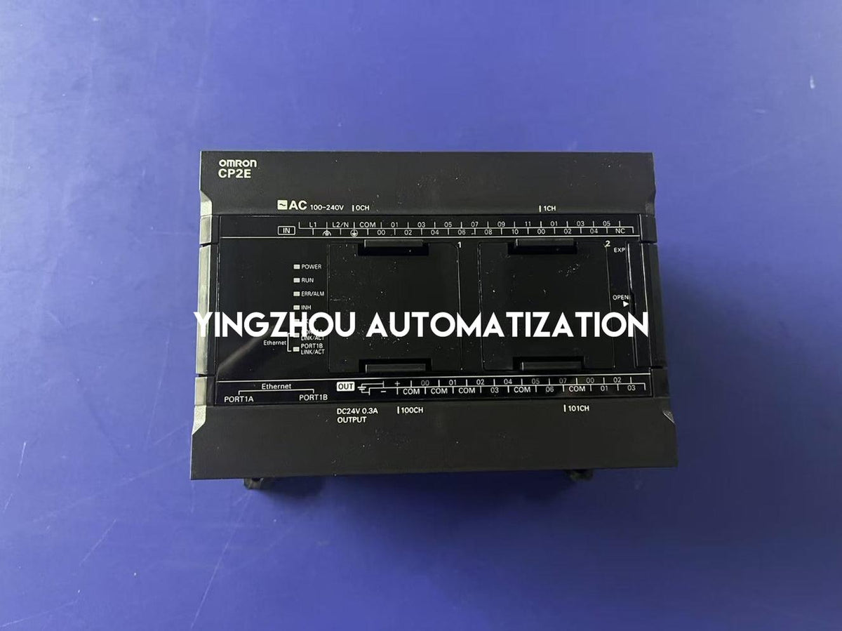 Omron CP2E-N30DR-A Compact PLC | 30 I/O, 100-240V AC, Dual Ethernet Ports, Relay Output-vezhoo