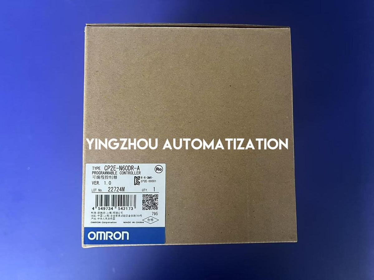 Omron CP2E-N60DR-A Compact PLC | 60 I/O, 100-240V AC, Dual Ethernet Ports, Relay Output-vezhoo