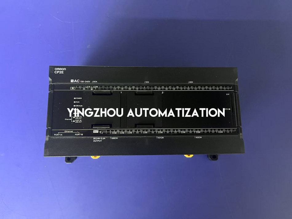 Omron CP2E-N60DR-A Compact PLC | 60 I/O, 100-240V AC, Dual Ethernet Ports, Relay Output-vezhoo