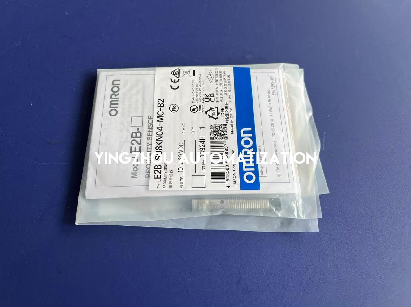 Omron E2B-S08KN04-MC-B2 Proximity Sensor | M8 Stainless Steel, 4mm Non-shielded, PNP NC, M8 Connector-vezhoo