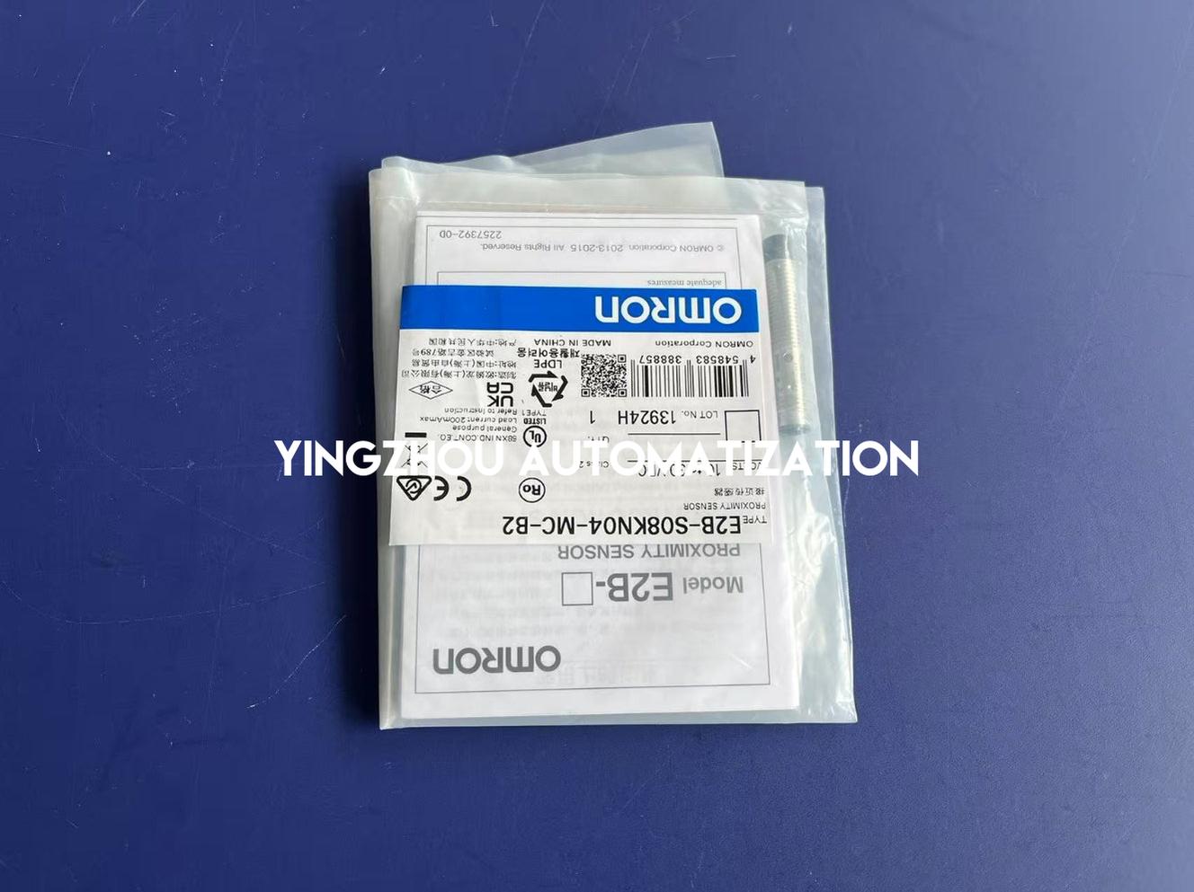 Omron E2B-S08KN04-MC-B2 Proximity Sensor | M8 Stainless Steel, 4mm Non-shielded, PNP NC, M8 Connector-vezhoo