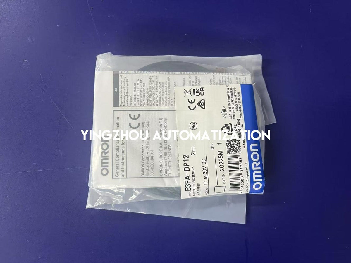 Omron E3FA-DP12 Diffuse-Reflective Photoelectric Sensor | M18 Plastic, 300mm, PNP, M12 Connector-vezhoo