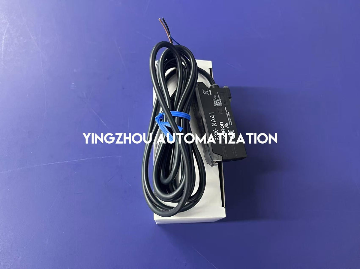 Omron E3X-NA41 High-Performance Fiber Optic Amplifier | PNP Output, Manual Tuning, M8 Connector-vezhoo