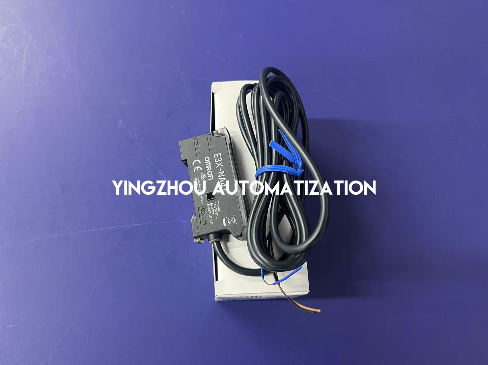 Omron E3X-NA41 High-Performance Fiber Optic Amplifier | PNP Output, Manual Tuning, M8 Connector-vezhoo