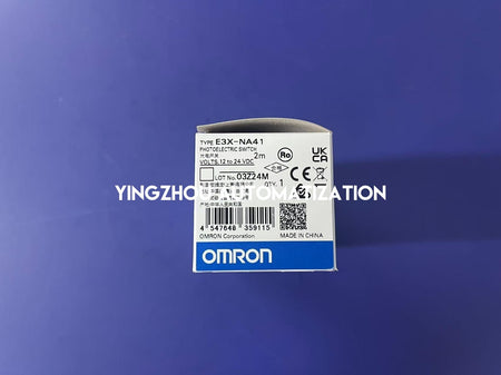 Omron E3X-NA41 High-Performance Fiber Optic Amplifier | PNP Output, Manual Tuning, M8 Connector-vezhoo