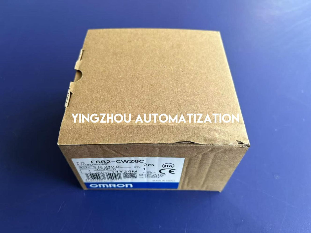 Omron E6B2-CWZ6C Rotary Encoder | Incremental, 5-24 VDC, Open Collector (NPN), 2000 P/R Max-vezhoo