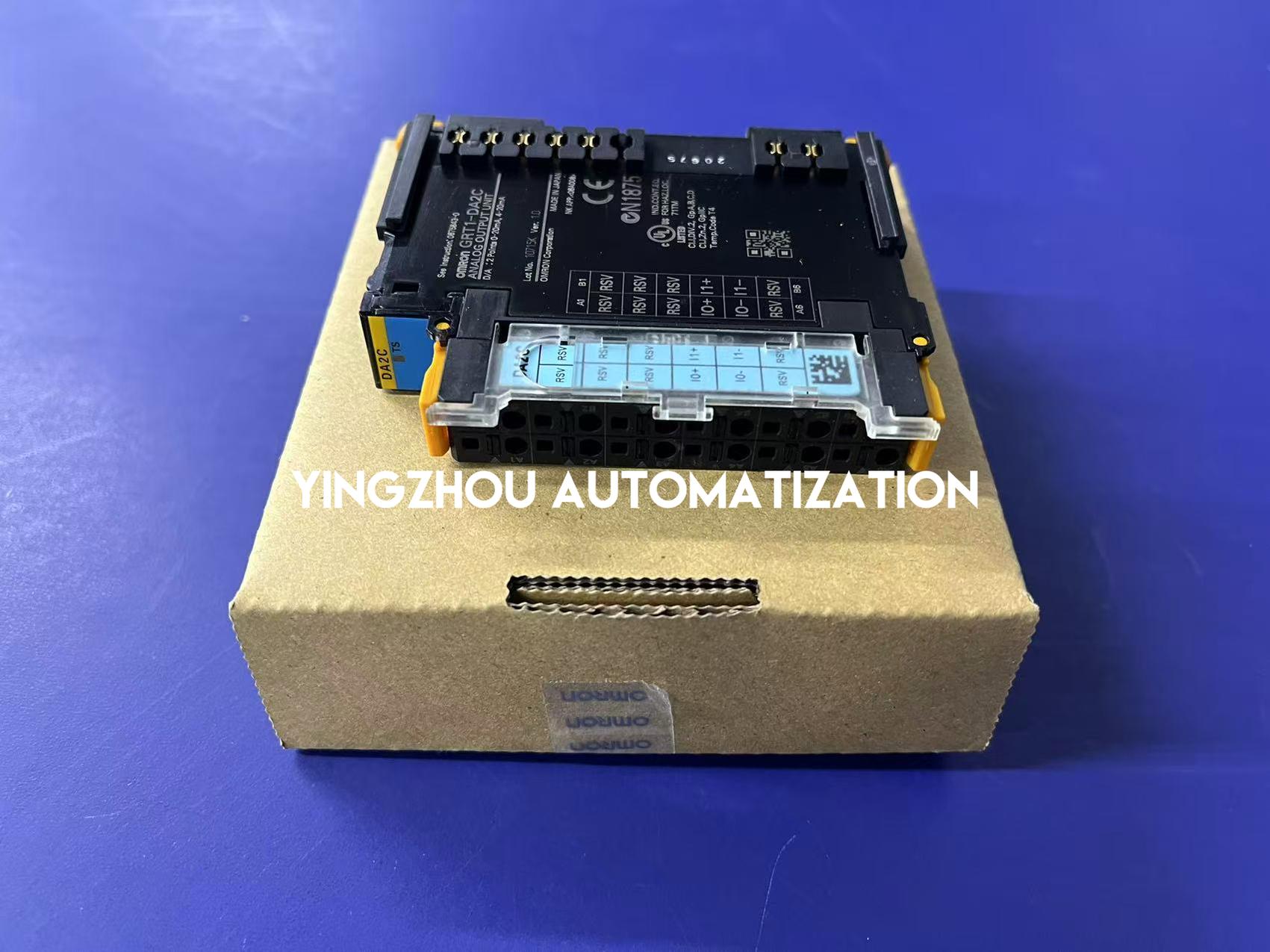 Omron GRT1-DA2C SmartSlice Analog Output Unit | 2-Point, 0-10V / 4-20mA, for SmartSlice I/O System-vezhoo