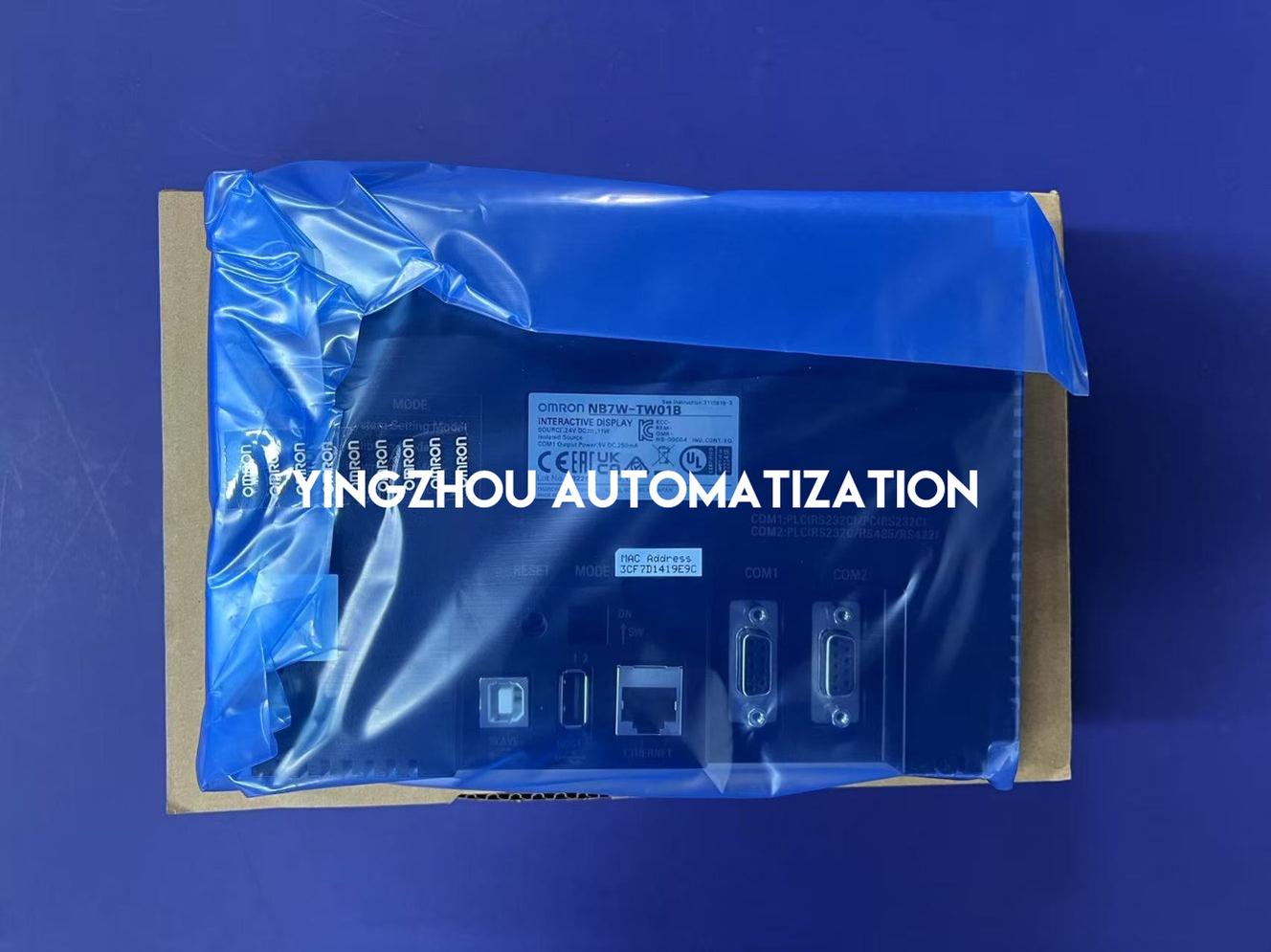 Omron NB7W-TW01B HMI Touch Screen - 7" TFT LCD, 800x480 WVGA, Ethernet & USB Host-vezhoo