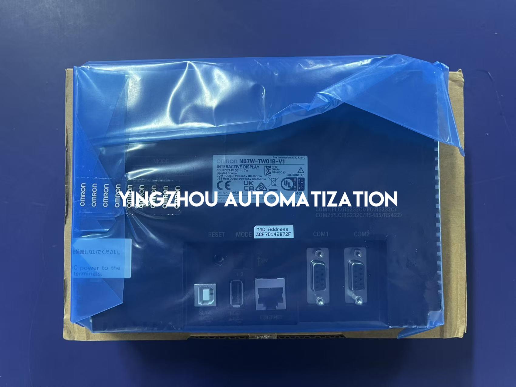 Omron NB7W-TW01B-V1 NB Series HMI | 7" Widescreen | TFT Color | Ethernet-vezhoo