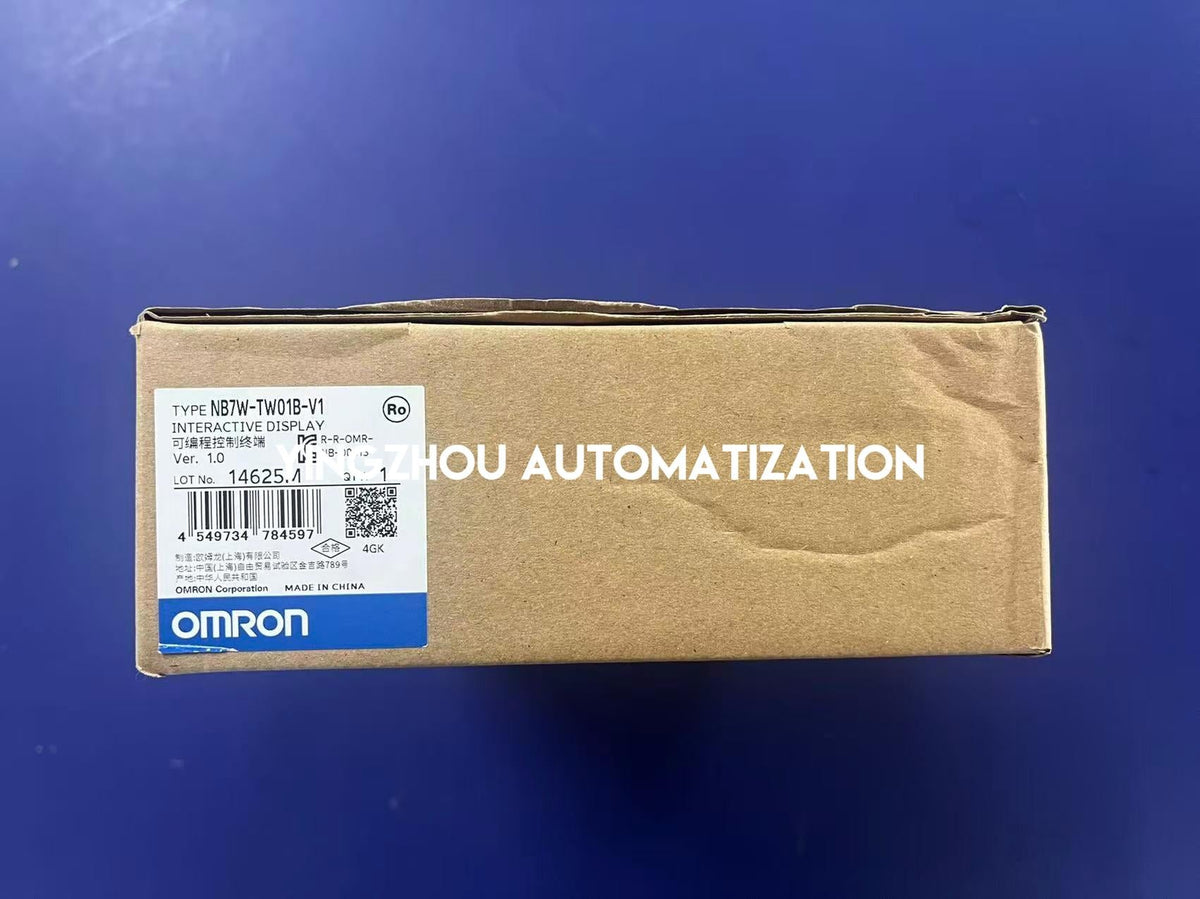 Omron NB7W-TW01B-V1 NB Series HMI | 7" Widescreen | TFT Color | Ethernet-vezhoo