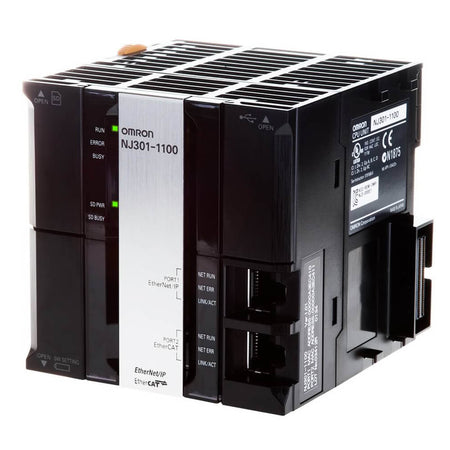 Omron NJ301-1100 Sysmac CPU Unit | 4-Axis Motion Control, EtherCAT & EtherNet/IP-vezhoo