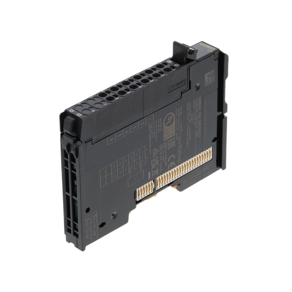 Omron NX-DA3603 Analog Output Unit | 4-Point, 0-10V / 4-20mA, High Resolution, NX Series-vezhoo