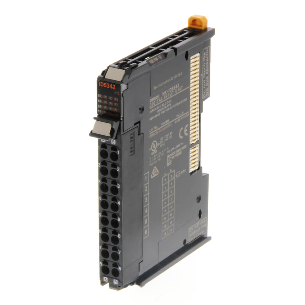 Omron NX-ID5342 Digital Input Unit | 16-Point, 24V DC, 3-Wire Connection, NX Series I/O-vezhoo