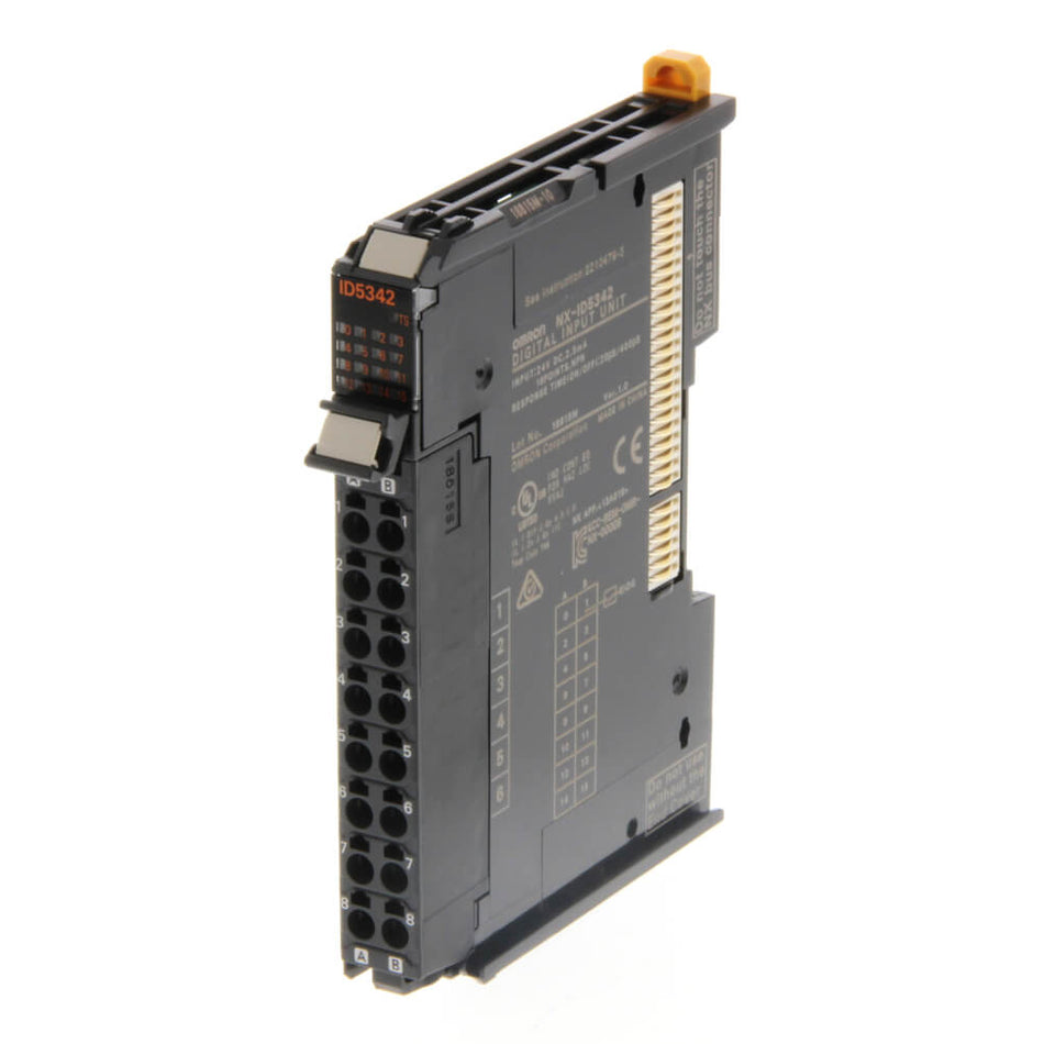 Omron NX-ID5342 Digital Input Unit | 16-Point, 24V DC, 3-Wire Connection, NX Series I/O-vezhoo