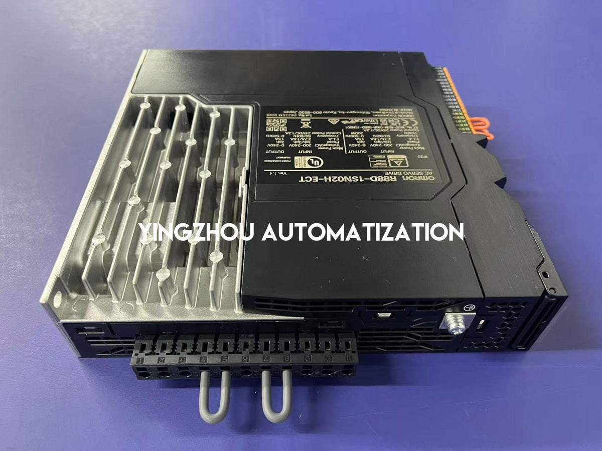 Omron R88D-1SN02H-ECT 1S Series Servo Drive | 200W, 230V, EtherCAT Communication-vezhoo