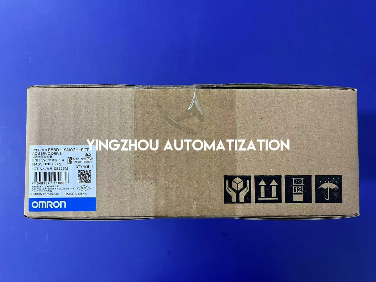 Omron R88D-1SN02H-ECT 1S Series Servo Drive | 200W, 230V, EtherCAT Communication-vezhoo