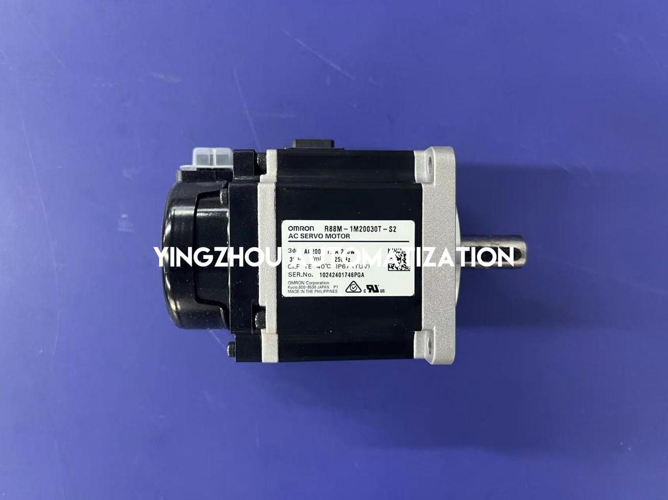 Omron R88M-1M20030T-S2 1S Series Servo Motor | 200W, 3000 RPM, 230V, Absolute Encoder, No Brake-vezhoo