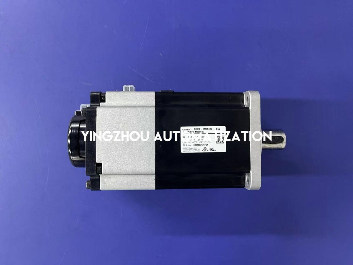 Omron R88M-1M75030T-BS2 1S Series Servo Motor | 750W, 3000 RPM, 230V, Absolute Encoder & Brake-vezhoo