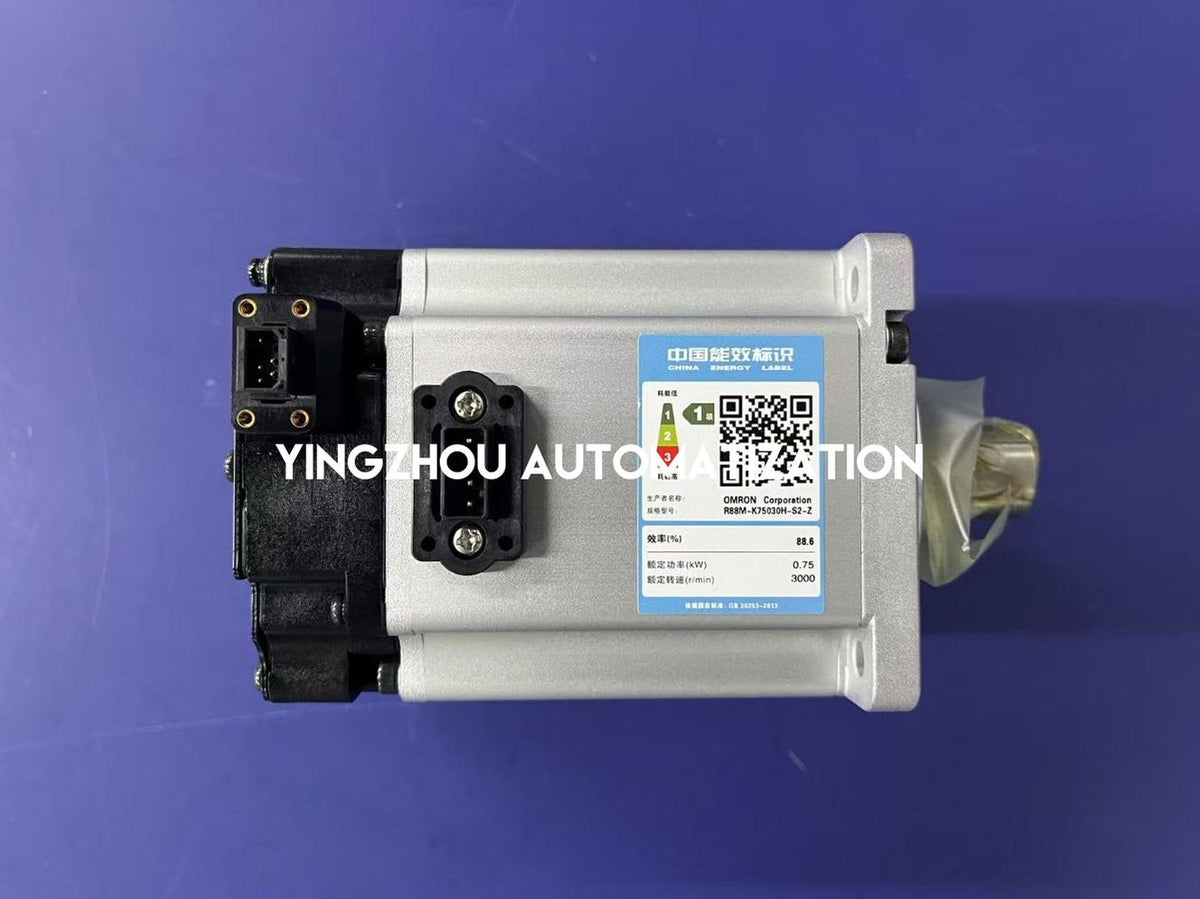 Omron R88M-K75030H-S2-Z G5 Series AC Servo Motor - 750W 200V | 3000 RPM With Keyway & Oil Seal | Brand New Original Sealed-vezhoo