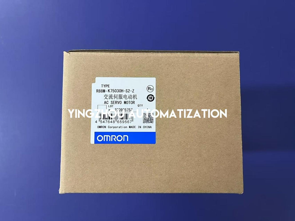 Omron R88M-K75030H-S2-Z G5 Series AC Servo Motor - 750W 200V | 3000 RPM With Keyway & Oil Seal | Brand New Original Sealed-vezhoo