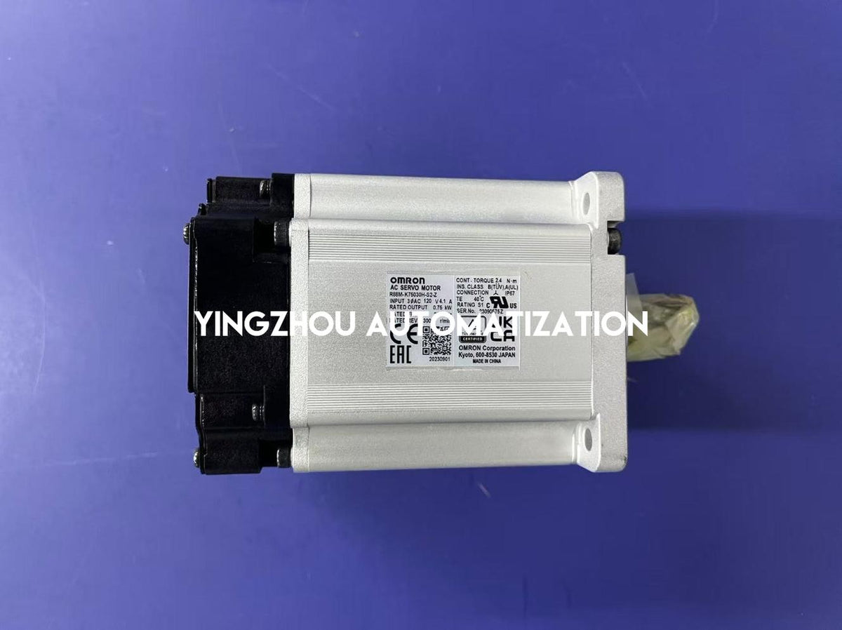 Omron R88M-K75030H-S2-Z G5 Series AC Servo Motor - 750W 200V | 3000 RPM With Keyway & Oil Seal | Brand New Original Sealed-vezhoo