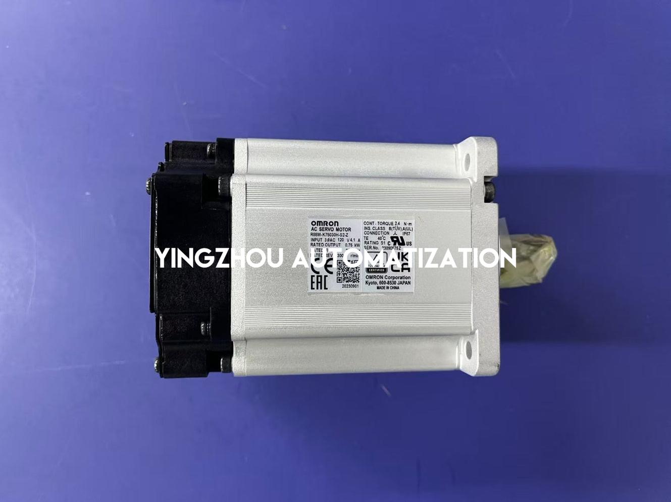 Omron R88M-K75030H-S2-Z G5 Series AC Servo Motor - 750W 200V | 3000 RPM With Keyway & Oil Seal | Brand New Original Sealed-vezhoo