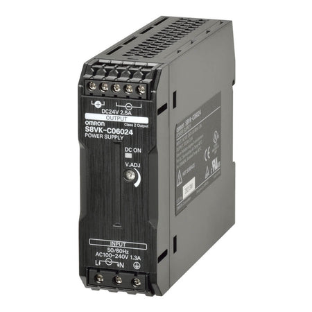 Omron S8VK-C06024 Industrial Power Supply | 60W, 24V DC, 2.5A Output-vezhoo
