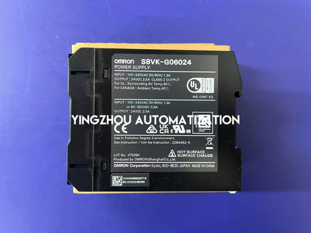 Omron S8VK-G06024 Switch Mode Power Supply | 24V DC, 2.5A, 60W, DIN Rail Mount-vezhoo