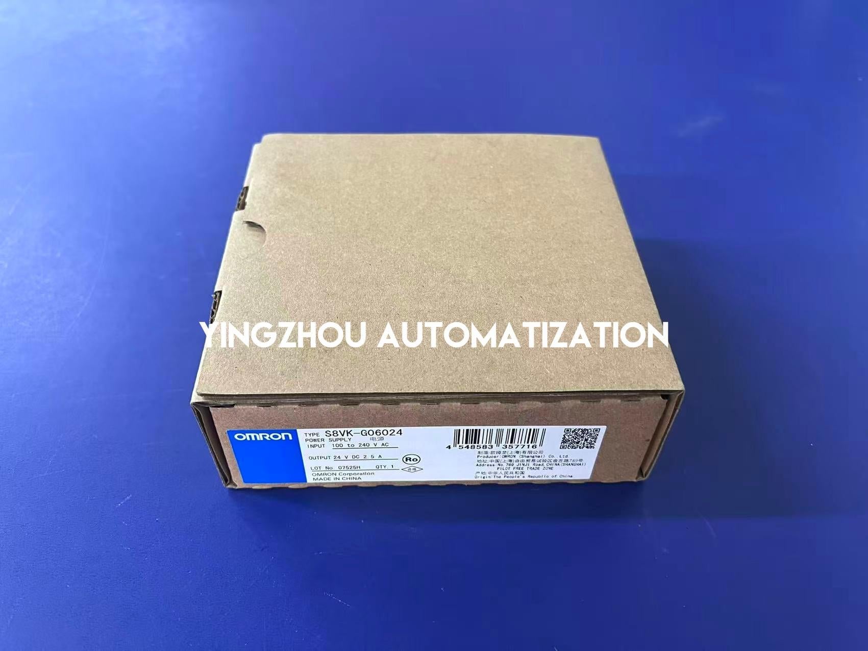 Omron S8VK-G06024 Switch Mode Power Supply | 24V DC, 2.5A, 60W, DIN Rail Mount-vezhoo