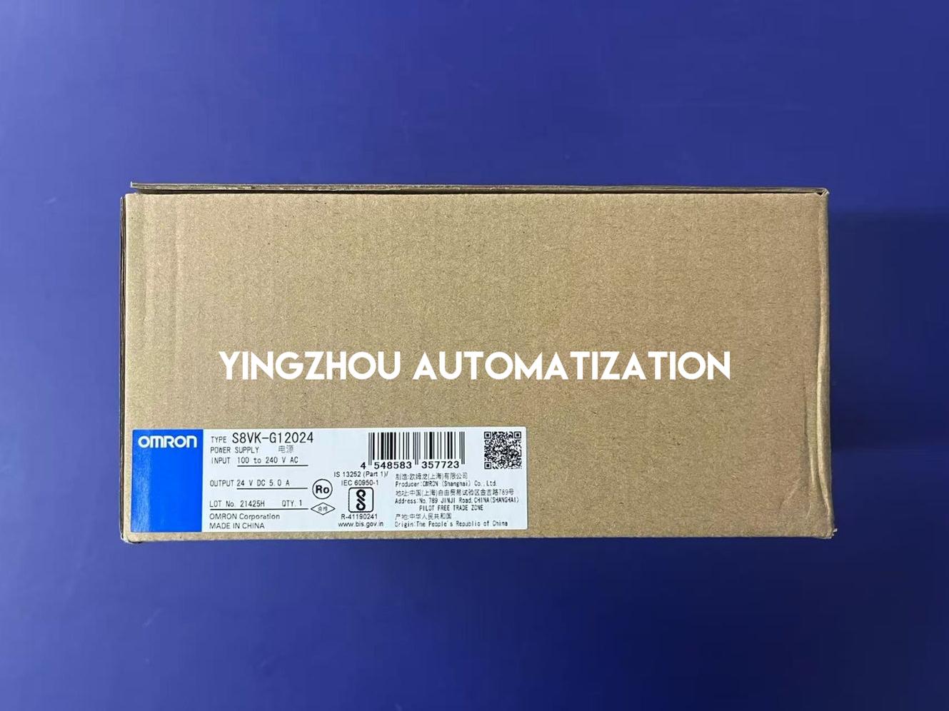 Omron S8VK-G12024 Switch-Mode Power Supply - 24V DC, 5A, 120W, DIN Rail Mount-vezhoo
