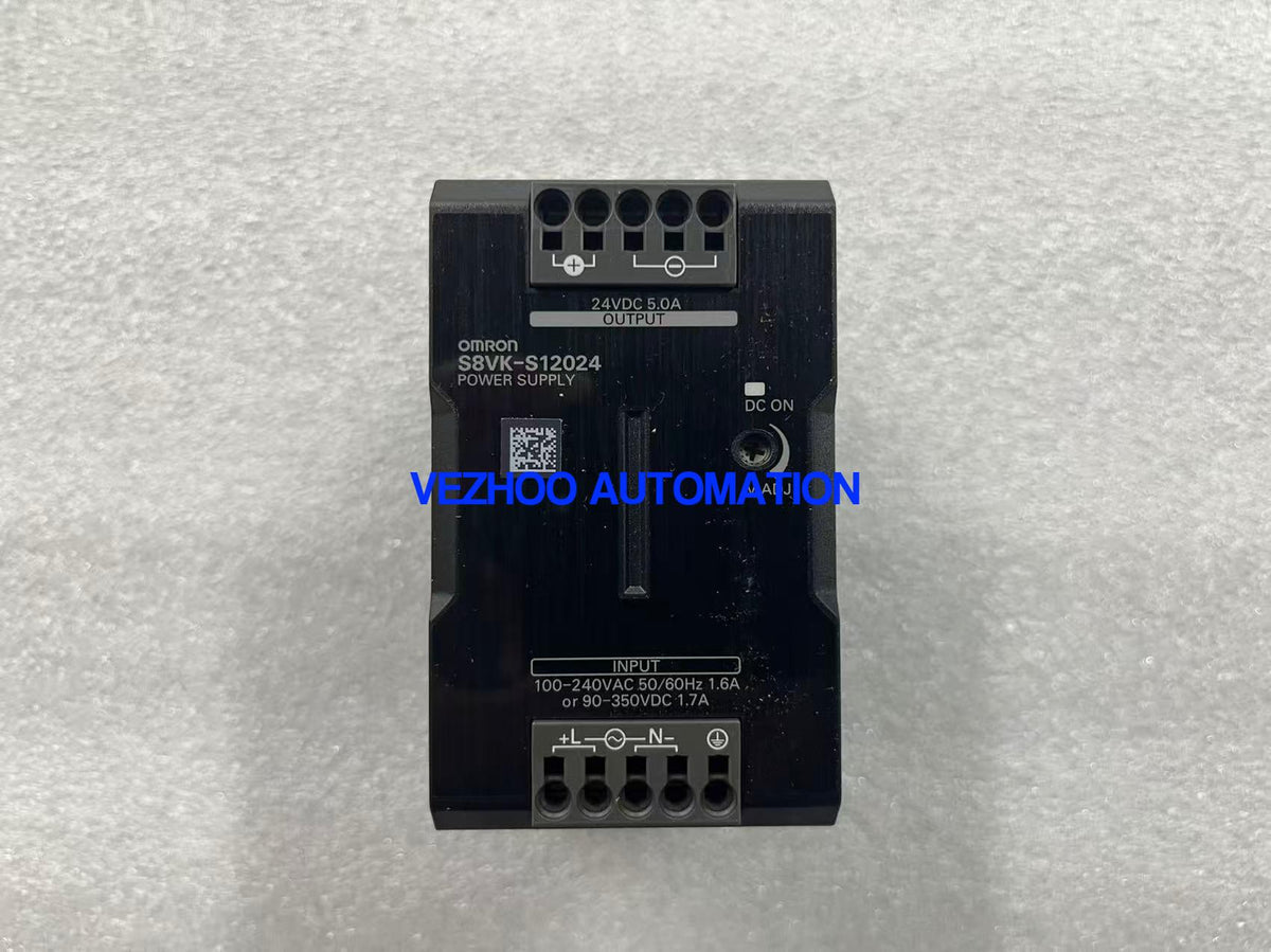 Omron S8VK-S12024 Switch Mode Power Supply 24VDC 5A 120W DIN Rail-Vezhoo Automation