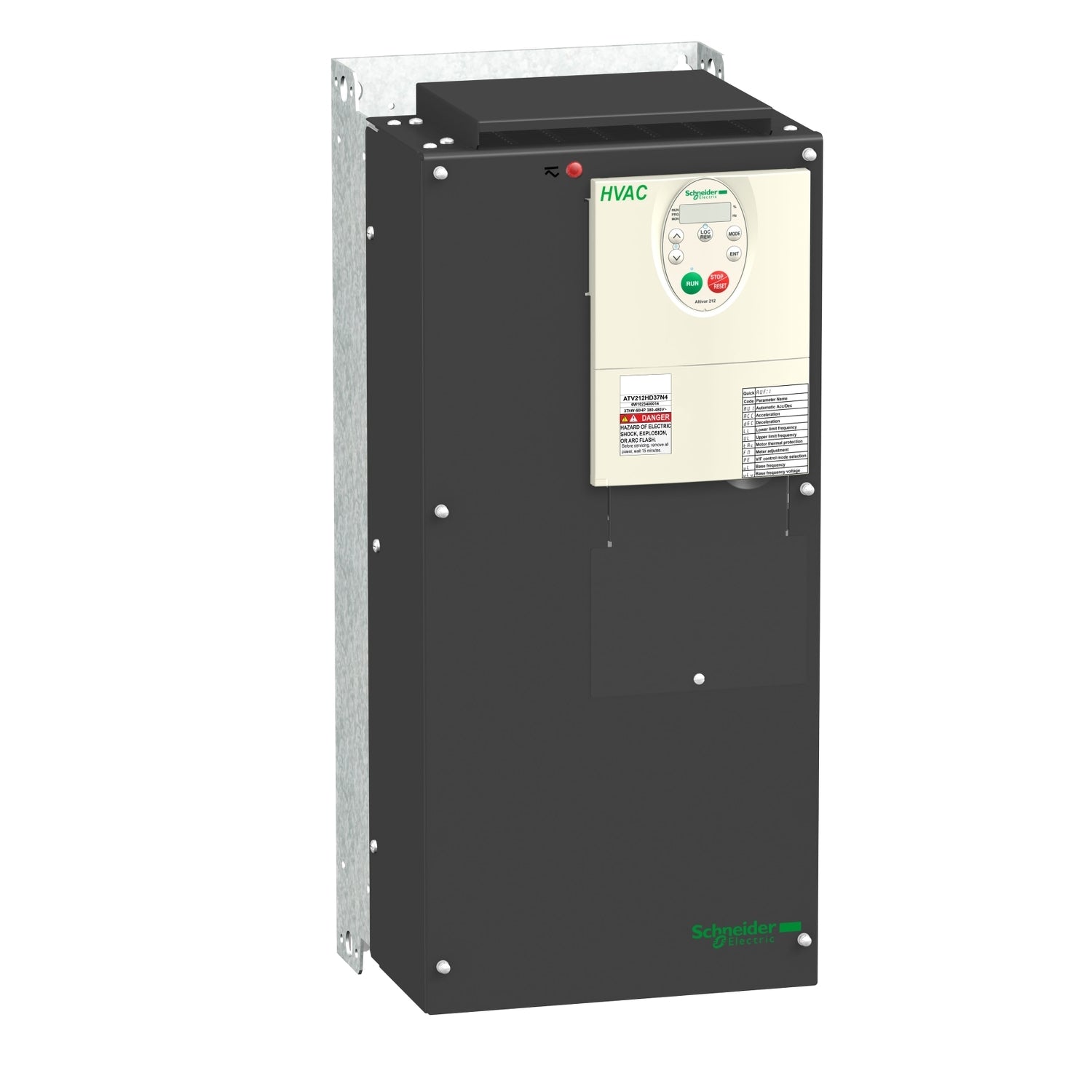 Schneider ATV212HD45N4 Altivar 212 VFD | 45kW / 60HP | 380-480V | 3-Phase HVAC Drive-vezhoo