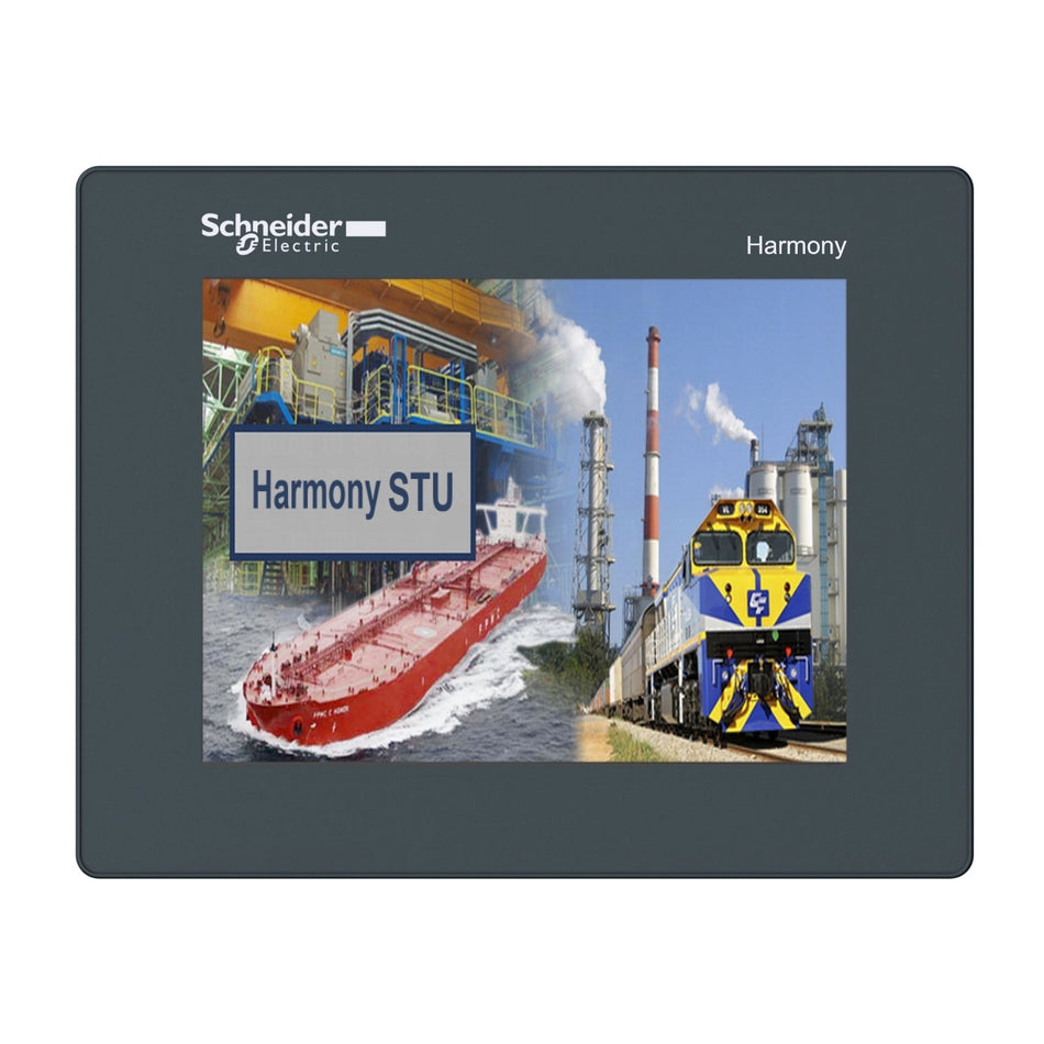 Schneider HMISTU855 Harmony STU HMI | 5.7" Colour Touchscreen | 22mm Hole Mount | 24V DC-vezhoo